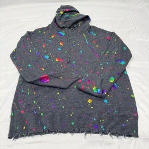 Fate Paint Splatter Hoodie Sweater Size Small